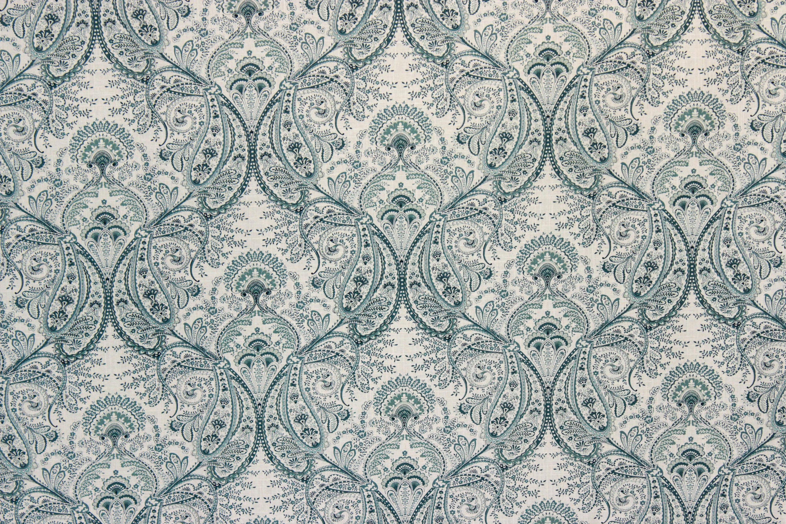 Swavelle Mill Creek Melodie Cliffside Aquamarine fabric -The Fabric Mill