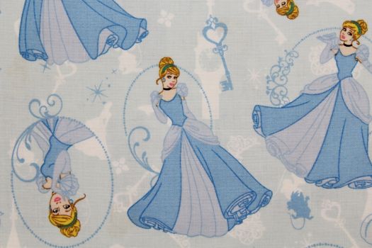 By the Yard Cotton Disney Princess Craft Fabrics for sale