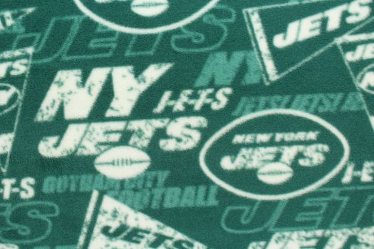 SALE NY New York Jets Fabric NFL Football Team 100% Cotton SOLD