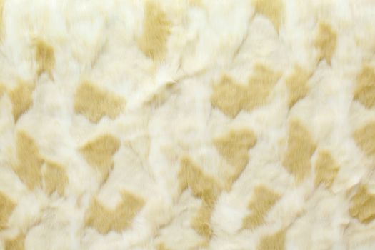 Faux Fur Molted White -The Fabric Mill