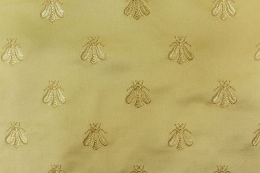 Black and Gold Bee Fabric