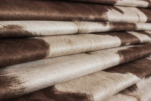 Udder Madness Milk Brown | Faux Cowhide Hair on Hide Velvety Fabric | Home  Decor Upholstery By the Yard
