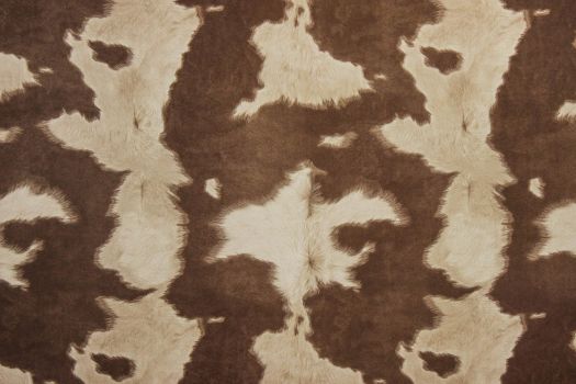 Black and White Cow Hide Fabric Upholstery Fabric by the Yard 