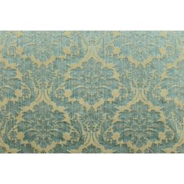 Strea Damask Teal - The Fabric Mill